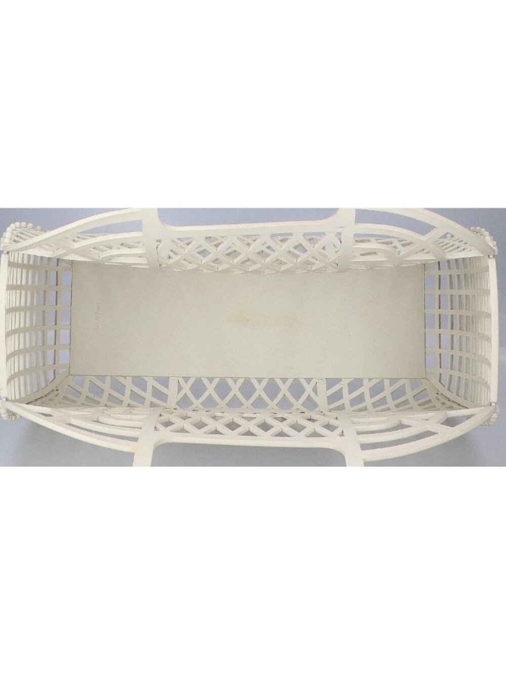Fendi Basket Bag Handbag White - Picture 6 of 7